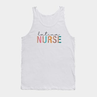 Latina Nurse Leopard Print Tank Top